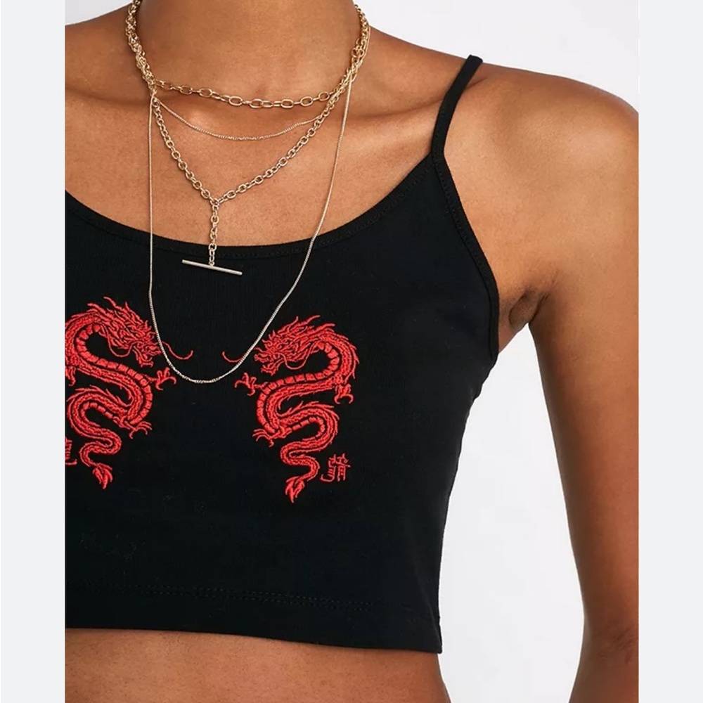 Urban Outfitters '90s Dragon Cami Small